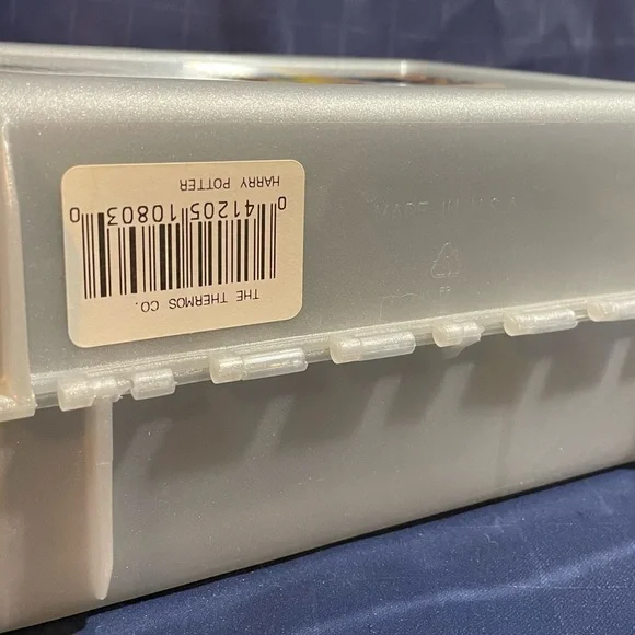 VTG Thermos Co. 2001 Harry Potter gray plastic lunchbox *EUC* - Picture 5 of 12